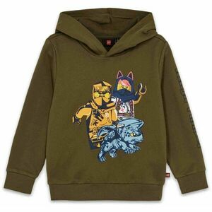 LEGO® kidswear LWSCOUT 701 Chlapecká mikina, khaki, velikost obraz