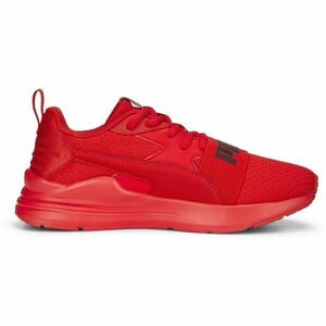 Puma WIRED RUN PURE JR Juniorská vycházková obuv, červená, velikost 39 obraz