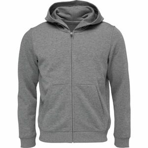 Calvin Klein PW - FULL ZIP HOODIE Pánská mikina, šedá, velikost obraz