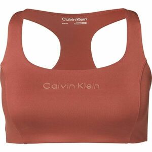 Calvin Klein WO - SPORTS BRA MEDIUM SUPPORT Dámská podprsenka, oranžová, velikost obraz