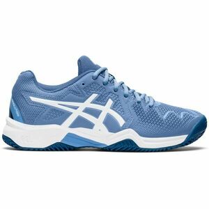 ASICS GEL-RESOLUTION 8 CLAY GS Dětská tenisová obuv, modrá, velikost 35 obraz