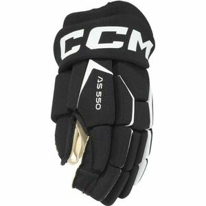 CCM TACKS AS 550 SR Hokejové rukavice, černá, velikost obraz