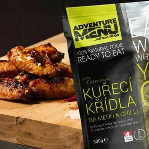 ADVENTURE MENU KUŘECÍ KŘÍDLA NA MEDU S CHILLI Outdoorová strava, , velikost obraz