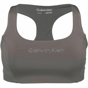 Calvin Klein WO - SPORTS BRA MEDIUM SUPPORT Dámská podprsenka, tmavě šedá, velikost obraz