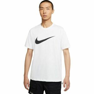 Nike NSW TEE ICON SWOOSH Pánské tričko, bílá, velikost obraz