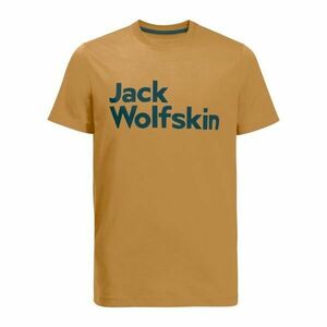 Jack Wolfskin BRAND T M Pánské triko, žlutá, velikost obraz