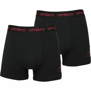 Umbro BOXER SHORT 2 PACK Pánské boxerky, černá, velikost obraz