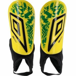 Umbro NEO SHIELD GUARD W/SOCK Dětské fotbalové chrániče, žlutá, velikost obraz