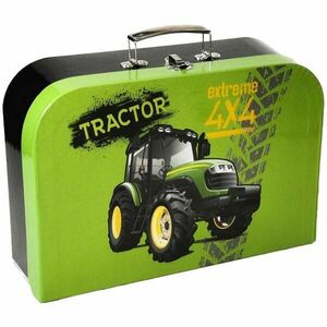 Oxybag TRAKTOR Dětský kufřík, zelená, velikost obraz