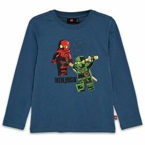 LEGO® kidswear LWTANO 607 Chlapecké tričko s dlouhým rukávem, modrá, velikost obraz