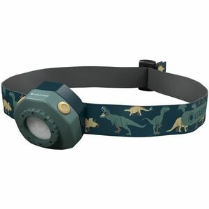 Ledlenser KIDLED4R DINO Dětská čelovka, tmavě zelená, velikost obraz