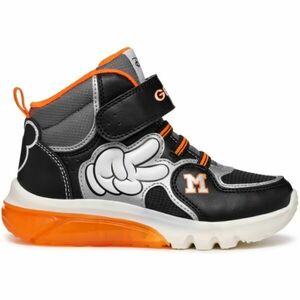 Geox J CIBERDRON F 28-31 EU Chlapecké tenisky, černá, velikost obraz