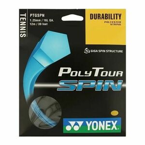 Yonex POLY TOUR SPIN Tenisový výplet, modrá, velikost obraz