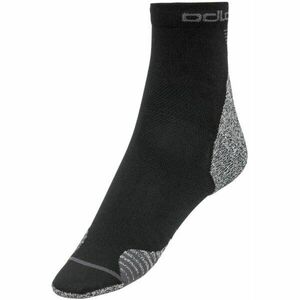 Odlo SOCKS CERAMICOOL RUNNING QUARTER Unisex ponožky, černá, velikost obraz