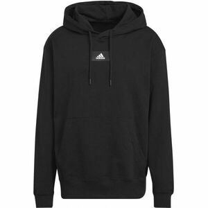 adidas FEELVIVID HOODIE Pánská mikina, černá, velikost obraz