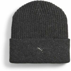 Puma METAL CAT BEANIE Zimní čepice, tmavě šedá, velikost obraz