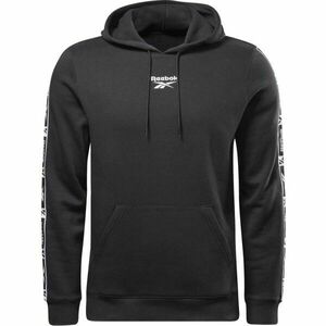 Reebok RI TAPE OTH HOODIE Pánská mikina, černá, velikost obraz