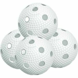 Salming AERO BALL 10-PACK Florbalové míčky, bílá, velikost obraz