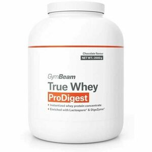 GymBeam TRUE WHEY PRODIGEST 2000 G ČOKOLÁDA Syrovátkový protein, , velikost obraz