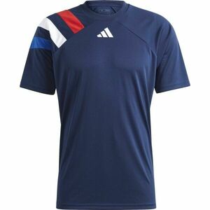 adidas FORTORE23 JERSEY Pánský dres, tmavě modrá, velikost obraz