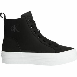 Calvin Klein BOLD VULC FLATFORM LACEUP Dámské tenisky, černá, velikost obraz