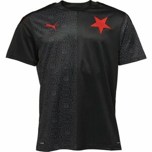 Puma SK SLAVIA AWAY SHIRT REPLICA Pánské triko, černá, velikost obraz