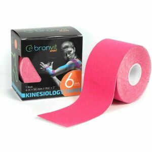 BronVit SPORT KINESIO TAPE CLASSIC Kinesio tejp, růžová, velikost obraz