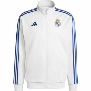 adidas REAL MADRID DNA TT Pánská mikina, bílá, velikost obraz