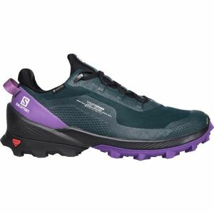 Salomon CROSS OVER GTX W Dámská turistická obuv, tmavě zelená, velikost 38 obraz