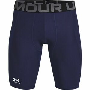 Under Armour HEATGEAR ARMOUR LONG SHORTS Pánské kompresní kraťasy, tmavě modrá, velikost obraz