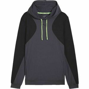 Puma HOODIE Pánská mikina, šedá, velikost obraz