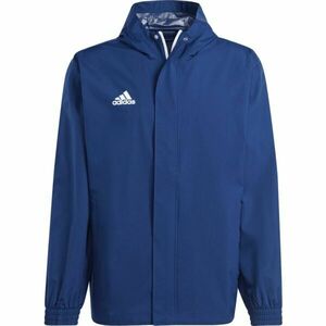 adidas ENTRADA 22 ALL WEATHER JACKET Pánská fotbalová bunda, modrá, velikost obraz