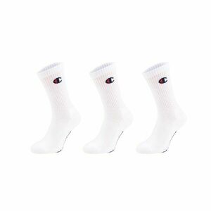 Champion 3PK CREW SOCKS Unisexové ponožky, bílá, velikost obraz