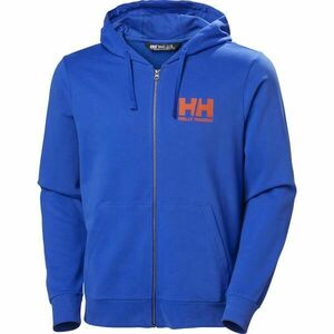 Helly Hansen HH LOGO FULL ZIP HOODIE Pánská mikina, modrá, velikost obraz