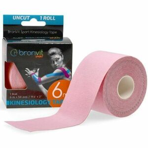 BronVit SPORT KINESIO TAPE CLASSIC Kinesio tejp, růžová, velikost obraz