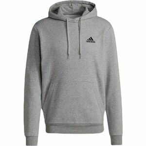 adidas ESSENTIALS FLEECE Pánská mikina, šedá, velikost obraz