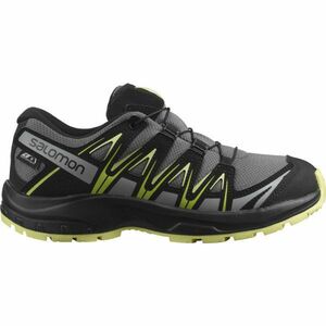 Salomon XA PRO 3D CSWP J Juniorská outdoorová obuv, tmavě šedá, velikost obraz