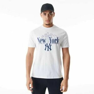 New Era NEW YORK YANKEES MLB Pánské triko, bílá, velikost obraz