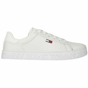 Tommy Hilfiger COOL TOMMY JEANS SNEAKER Dámské nízké tenisky, bílá, velikost obraz