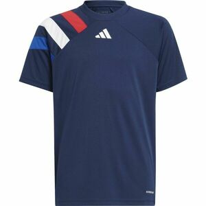 adidas FORTORE 23 JERSEY JR Dětský dres, tmavě modrá, velikost obraz