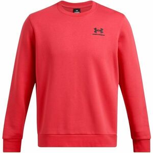 Under Armour ESSENTIAL FLEECE CREW Pánská mikina, červená, velikost obraz