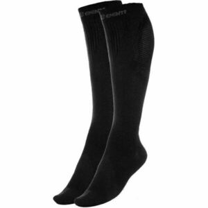 GymBeam COMPRESSION SOCKS Kompresní ponožky, černá, velikost obraz