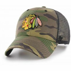 47 NHL CHICAGO BLACKHAWCKS CAMO BRANSON 47 MVP Klubová kšiltovka, khaki, velikost obraz