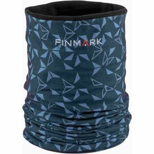 Finmark MULTIFUNCTIONAL SCARF Multifunkční šátek, tmavě modrá, velikost obraz