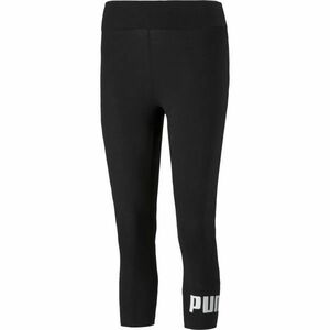 Puma ESSENTIALS LOGO LEGGINGS Dámské legíny, černá, velikost obraz