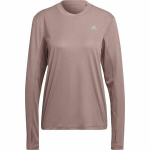 adidas BRAND LOVE LONG SLEEVE TEE Dámské tričko s dlouhým rukávem, růžová, velikost obraz