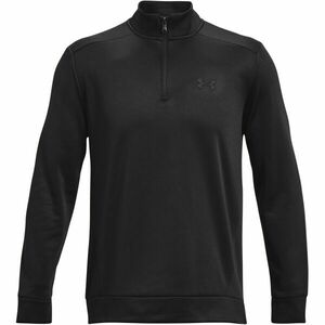 Under Armour ARMOUR FLEECE 1/4 ZIP Pánská flísová mikina, černá, velikost obraz