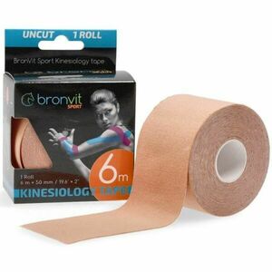 BronVit SPORT KINESIO TAPE CLASSIC Kinesio tejp, béžová, velikost obraz