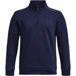 Under Armour ARMOUR FLEECE 1/4 ZIP Chlapecká mikina, tmavě modrá, velikost obraz