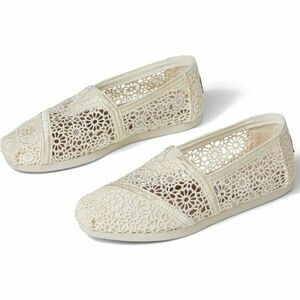 TOMS MOROCCAN CROCHET WM ALPR Dámské espadrilky, béžová, velikost obraz